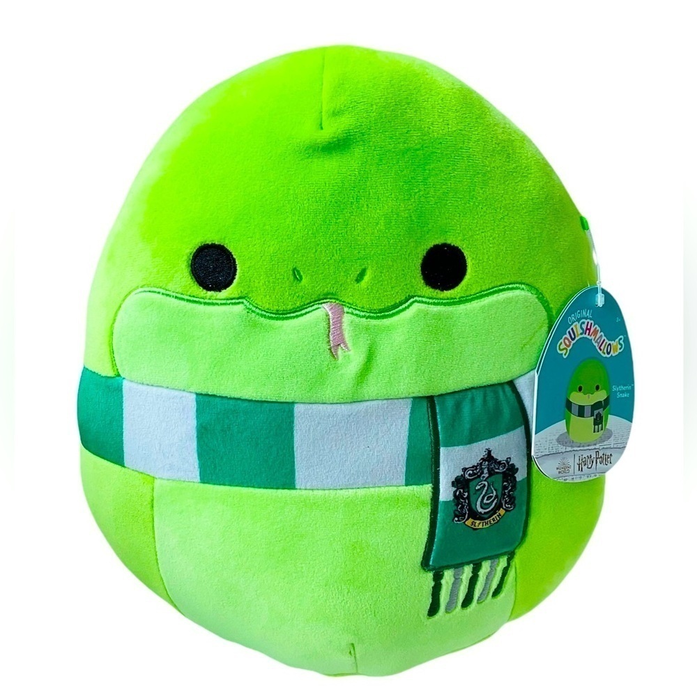 Squishmallows Harry Potter Slytherin Snake Plush 11” NWT Hogwarts